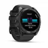 Garmin Fenix 8 3,56 cm (1.4") AMOLED 51 mm Digitale 454 x 454 Pixel Touch screen Grigio Wi-Fi GPS (satellitare)