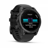 Garmin Fenix E 3,3 cm (1.3") AMOLED 47 mm Digitale 454 x 454 Pixel Touch screen Nero Wi-Fi GPS (satellitare)