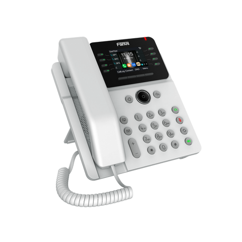 Fanvil V62G telefono IP Nero 12 linee LCD