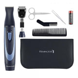 REMINGTON NE3890 TRIMMER PER NASO & ORECCHIE BARBA SOPRACCIGLIA KIT DA VIAGGIO CON CUSTODIA 13 PEZZI
