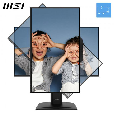 MONITOR MSI 23,8IPS FHD BK MM PVT DOCK WEB MSI PRO MP242PMG 1MS 120HZ WEBCAM