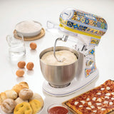Ariete 1588 Impastatrice Positano, Planetaria, 7 velocità, 2400 Watt, 5,5 litri, Tazza Acciaio Inox