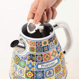 Ariete 2869 Bollitore Positano, Bollitore Elettrico, 1,7L, Infusi, the, tisane, Base cordless, Autospegnimento