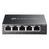 TP-LINK OMADA ES205G V1 SWITCH GESTITO 5 x 10/100/1000BASE-T IN METALLO DESKTOP NERO