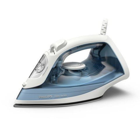 PHILIPS DST2000 SERIE 2000 FERRO DA STIRO A VAPORE 2.000 W 250 ML VAPORE 25 g/min PIASTRA ANTIADERENTE BIANCO AZZURRO