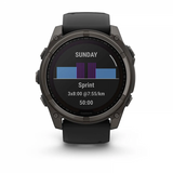 Garmin fenix 8 3,56 cm (1.4") 51 mm Digitale 280 x 280 Pixel Touch screen Titanio Wi-Fi GPS (satellitare)