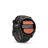 Garmin fenix 8 3,3 cm (1.3") AMOLED 43 mm Digitale 416 x 416 Pixel Touch screen Nero Wi-Fi GPS (satellitare)