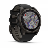 Garmin fenix 8 3,3 cm (1.3") 51 mm Digitale 260 x 260 Pixel Touch screen Titanio Wi-Fi GPS (satellitare)