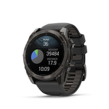 Garmin Fenix 8 3,56 cm (1.4") AMOLED 51 mm Digitale 454 x 454 Pixel Touch screen Titanio Wi-Fi GPS (satellitare)