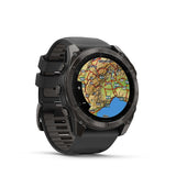 Garmin Fenix 8 3,56 cm (1.4") AMOLED 51 mm Digitale 454 x 454 Pixel Touch screen Titanio Wi-Fi GPS (satellitare)