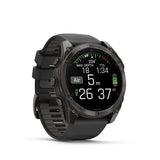 Garmin Fenix 8 3,56 cm (1.4") AMOLED 51 mm Digitale 454 x 454 Pixel Touch screen Titanio Wi-Fi GPS (satellitare)