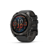 Garmin Fenix 8 3,56 cm (1.4") AMOLED 51 mm Digitale 454 x 454 Pixel Touch screen Titanio Wi-Fi GPS (satellitare)