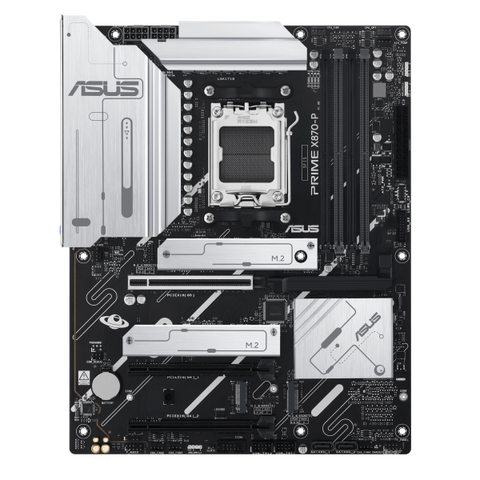 ASUS PRIME X870-P AMD X870 Socket AM5 ATX (ASUS PRIME X870-P - Motherboard - ATX - Socket AM5 - AMD X870 Chipset - USB4, USB 3.2 Gen 2, USB-C 3.2 Gen2, USB 3.2 Gen 1 - 2.5 Gigabit LAN - onboard graph