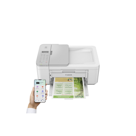 CANON INK COL A4 FAX WIFI USB ADF F/R CANON TR4756I BIANCA 1200PG