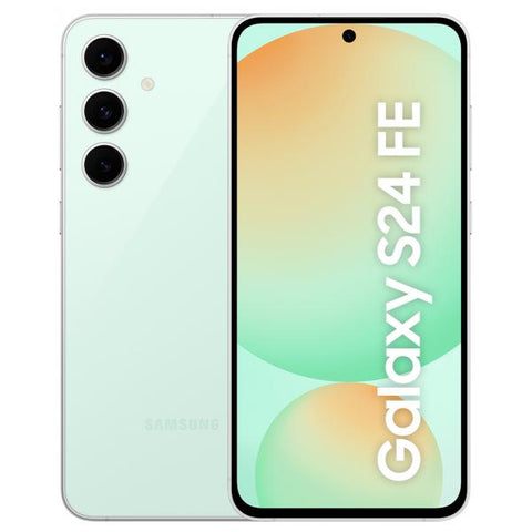 Samsung Galaxy S24 FE 17 cm [6.7] Doppia SIM Android 14 5G USB tipo-C 8 GB 128 GB 4700 mAh Colore menta (Samsung GALAXY S24 FE S721B 8/128GB mi)