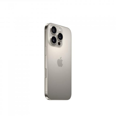 Apple iPhone 16 Pro 256GB Titanio Naturale (Apple iPhone 16 Pro - 5G smartphone - dual SIM /Memoria Interna 256 GB - display OLED - 6.3 - 2622 x 1206 pixel [120 Hz] - 3 x fotocamere posteriori 48 MP, 48 MP, 12 MP - front camera 12 MP - titanio naturale)
