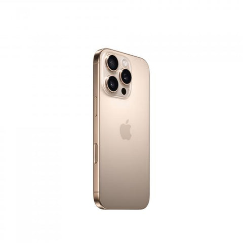 Apple iPhone 16 Pro 512GB Titanio sabbia (Apple iPhone 16 Pro - 5G smartphone - dual SIM /Memoria Interna 512 GB - display OLED - 6.3 - 2622 x 1206 pixel [120 Hz] - 3 x fotocamere posteriori 48 MP, 4