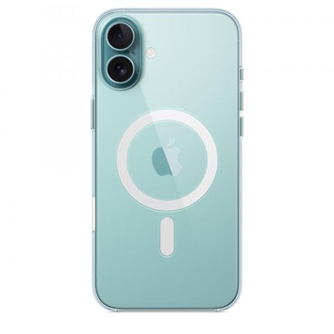 Apple Custodia con Magsafe in Silicone per iPhone 16 Plus - Trasparente
