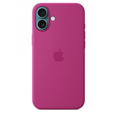 Apple Custodia con Magsafe in Silicone per iPhone 16 Plus - Fucsia