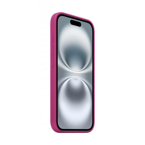 Apple Custodia MagSafe in silicone per iPhone 16 - Fucsia (APPLE IPHONE 16 SILICONE CASE WITH MAGSAFE- FUCHSIA)