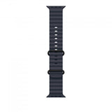 Apple Cinturino Ocean blu navy [49 mm] - Titanio nero (-APPLE WATCH 49 NAVY BLACK TI OB)
