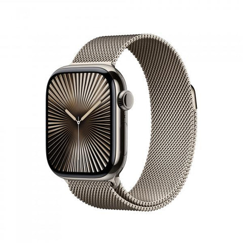 Apple MXMM3ZM/A accessorio indossabile intelligente Band Titanio Acciaio inox (-APPLE WATCH 42 NATURAL ML)
