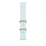 Apple Cinturino Ocean blu ghiaccio [49 mm] - Titanio naturale (APPLE WATCH 49 ICE BLUE N TI OB)