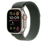Apple Trail Loop verde [49 mm] - M/L - Titanio naturale (-APPLE WATCH 49 GREEN N TI TL M/L)