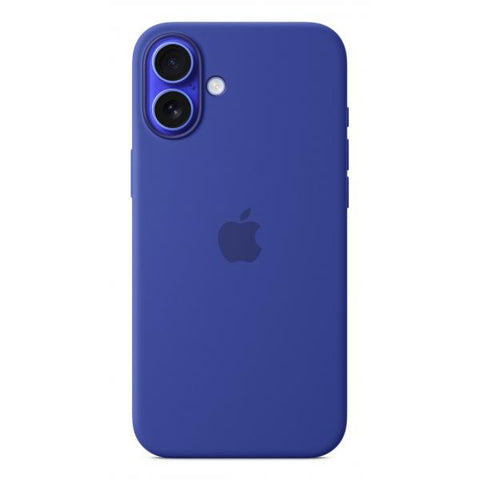 Apple Custodia MagSafe in silicone per iPhone 16 Plus - Blu oltremare (Apple - bagsidecover til mobiltelefon)