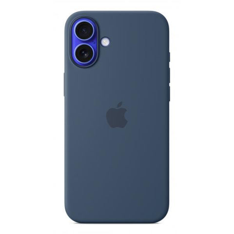 Apple Custodia con Magsafe in Silicone per iPhone 16 Plus - Denim