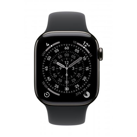 Apple Cinturino Sport nero [42 mm] - M/L (*APPLE WATCH 42 BLACK SB M/L)
