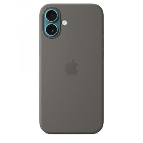 Apple Custodia con Magsafe in Silicone per iPhone 16 Plus - Grigio Pietra