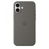 Apple Custodia con Magsafe in Silicone per iPhone 16 Plus - Grigio Pietra