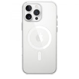 CUSTODIA APPLE PER IPHONE 16 PRO MAX TRASP SILICONE CON MAGSAFE