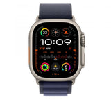 Apple Alpine Loop blu navy [49 mm] - Large - Titanio naturale (APPLE WATCH 49 NAVY NATURAL TI ALP L)