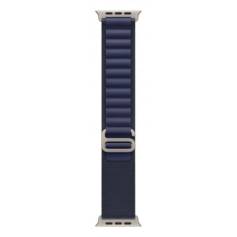 Apple Alpine Loop blu navy [49 mm] - Large - Titanio naturale (-APPLE WATCH 49 NAVY NATURAL TI ALP)