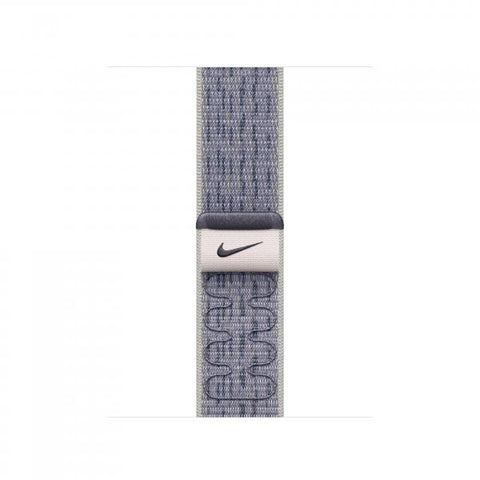 Apple Nike Sport Loop grigio/blu [40 mm] (-APPLE WATCH 40 GREY/BLUE NSL)