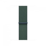 Apple MXL23ZM/A accesorio indossabile inteligente Correa Verde Nylon, Poliéster, Spandex (APPLE WATCH 42 LAKE GREEN SL)