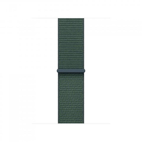 Apple MYJ93ZM/A accesorio indossabile inteligente Correa Verde Nylon, Poliéster, Spandex (APPLE WATCH 40 LAKE GREEN SL)