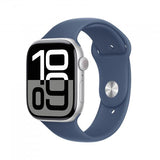 Apple Watch Series 10 OLED 46 mm Digitale 416 x 496 Pixel Pantalla táctil 4G Plata Wi-Fi GPS (satélite)