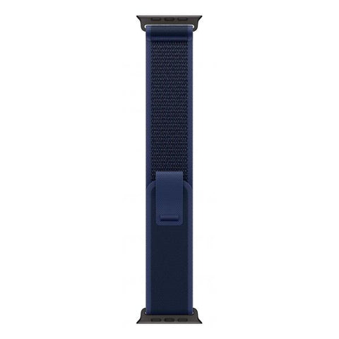 Apple Trail Loop blu [49 mm] - M/L - Titanio nero (*APPLE WATCH 49 BLUE BLACK TI TL M/L)