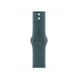 Apple Cinturino Sport verde lago [42 mm] - S/M (APPLE WATCH 42 LAKE GREEN SB S/M)
