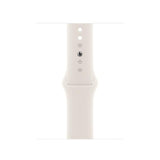 Apple MXLL3ZM/A accessorio indossabile intelligente Band Beige Fluoroelastomero (-APPLE WATCH 42 STARLIGHT SB S/M)
