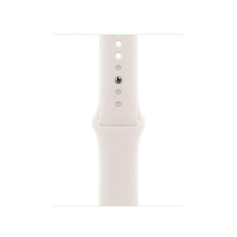 Apple MXLL3ZM/A accessorio indossabile intelligente Band Beige Fluoroelastomero (-APPLE WATCH 42 STARLIGHT SB S/M)