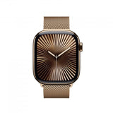 Apple Loop in maglia milanese color oro [42 mm] (Apple - Loop for smart watch - 42mm - 130-180 mm - gold)