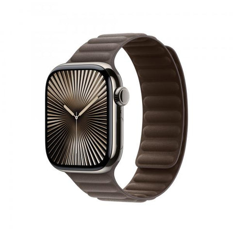 Apple Cinturino a maglie magnetico talpa scuro [42 mm] - M/L (-APPLE WATCH 42 DARK TAUPE MG M/L)