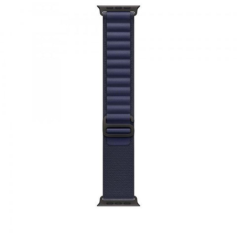 Apple Alpine Loop blu navy [49 mm] - Medium - Titanio nero (APPLE WATCH 49 NAVY BLACK TI ALP M)