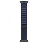 Apple Alpine Loop blu navy [49 mm] - Medium - Titanio nero (-APPLE WATCH 49 NAVY BLACK TI ALP M)