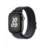 Apple MYJA3ZM/A accessorio indossabile intelligente Band Nero, Blu Nylon (APPLE WATCH 42 BLACK/BLUE NSL)