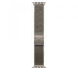 Apple Loop in maglia milanese in titanio naturale [49 mm] - Medium (Apple - l?kke for smart watch - 49 mm)